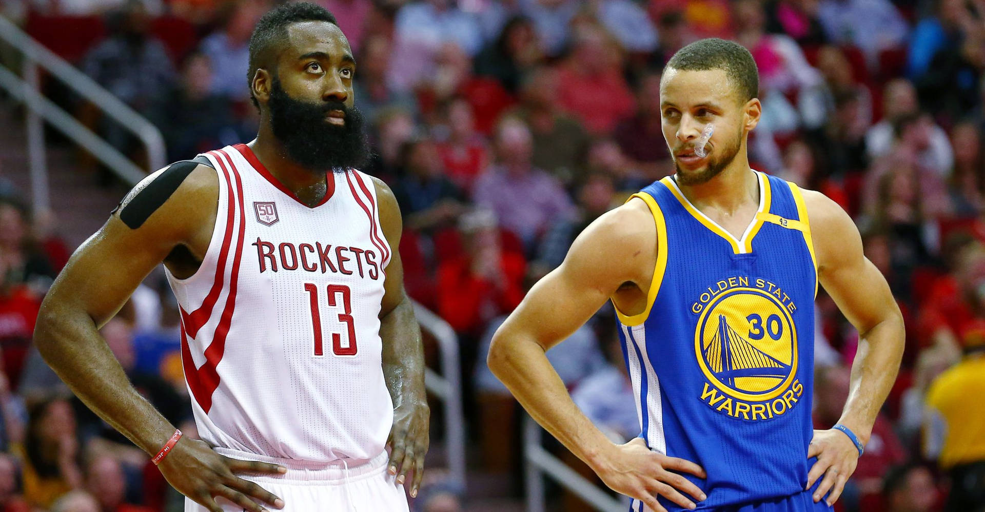 James Harden And Stephen Curry Background