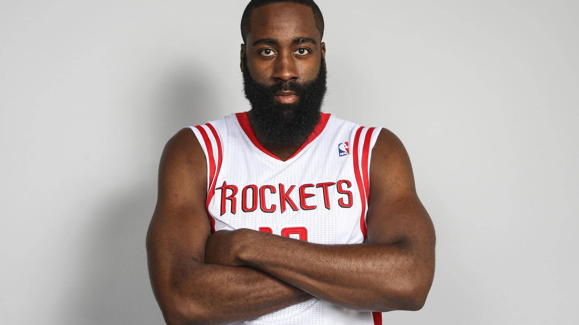 James Harden Crossed Arms Background