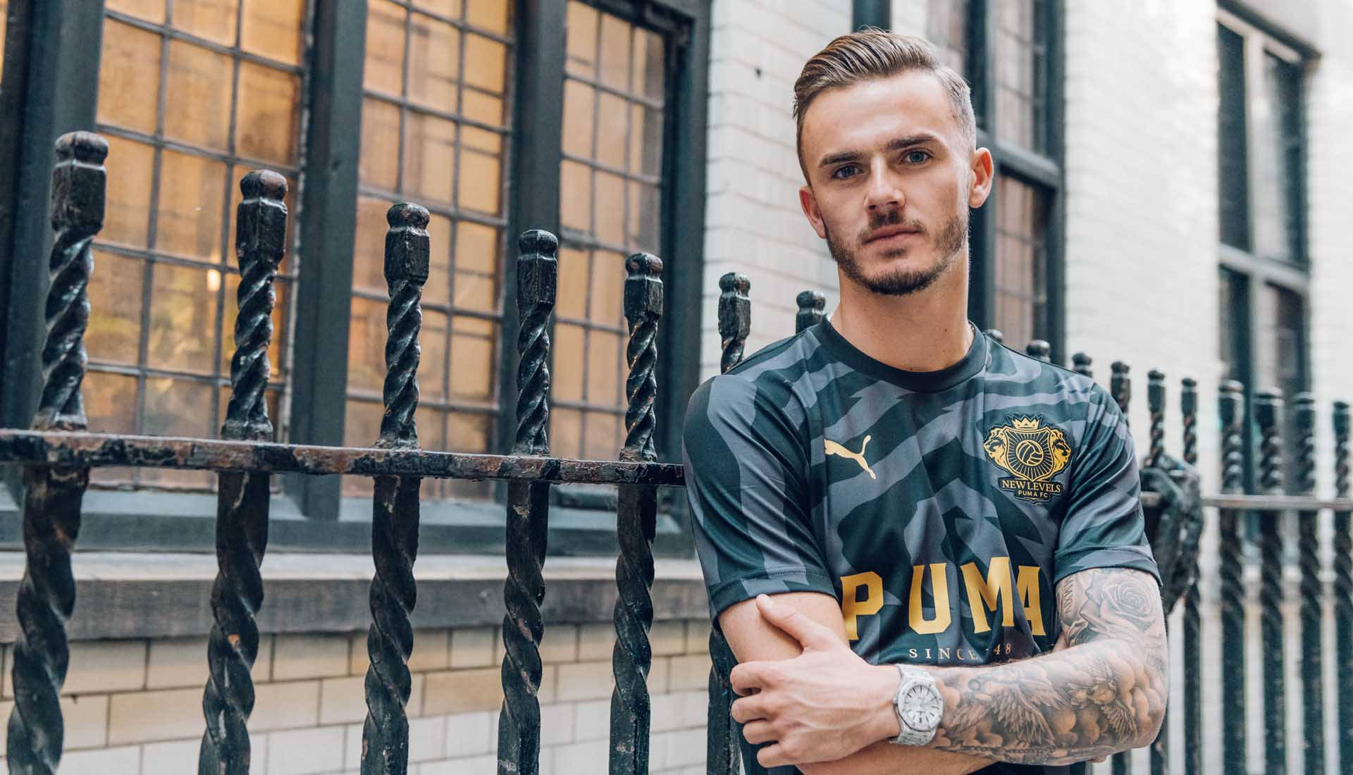 James Maddison Cross Arms