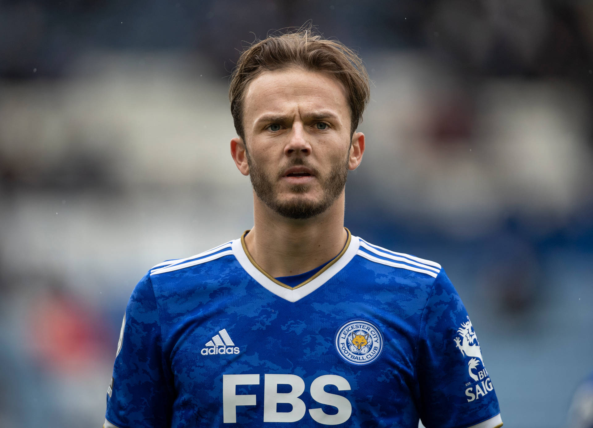 James Maddison Furrowed Eyebrows