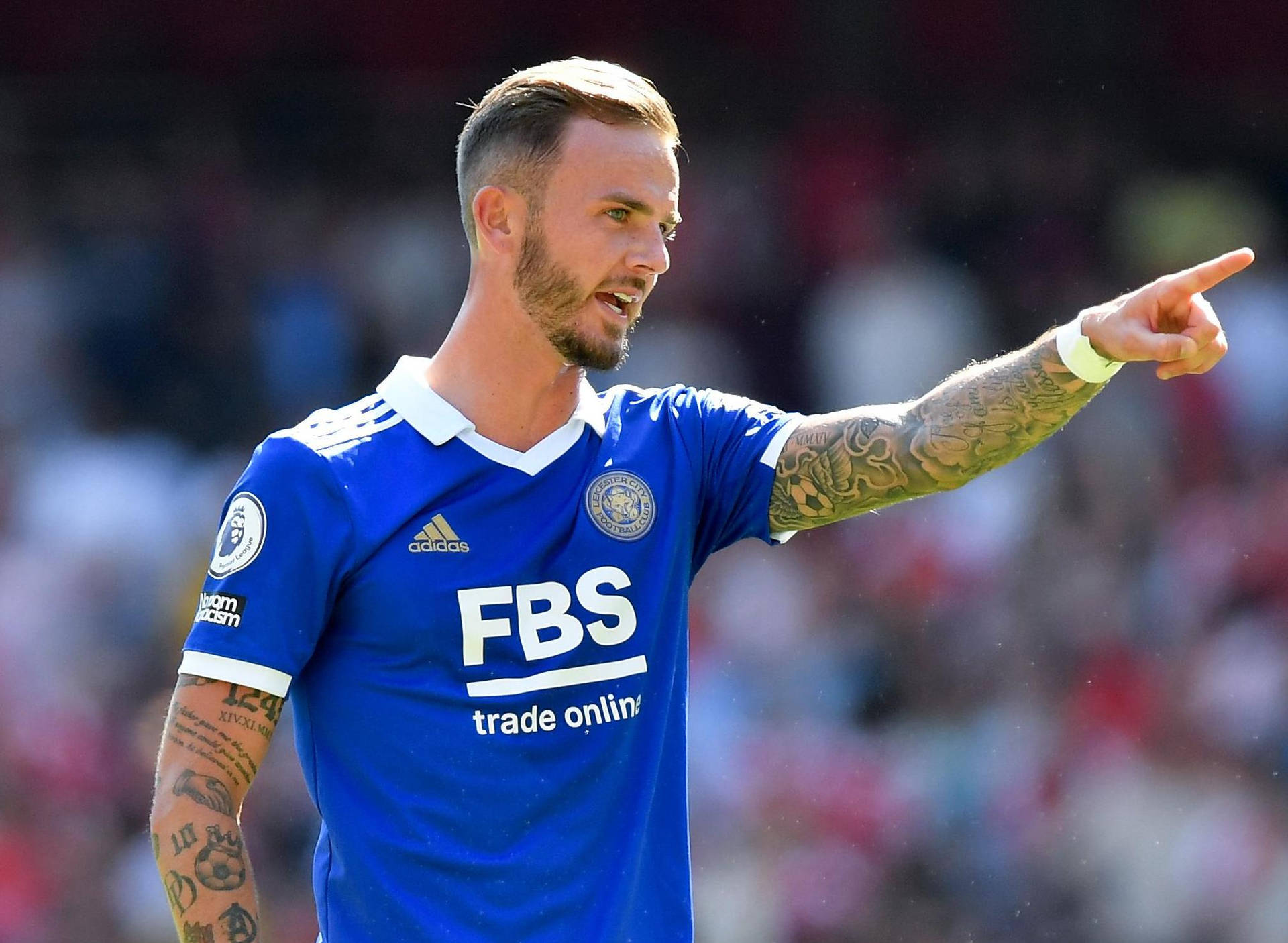 James Maddison Gives Command