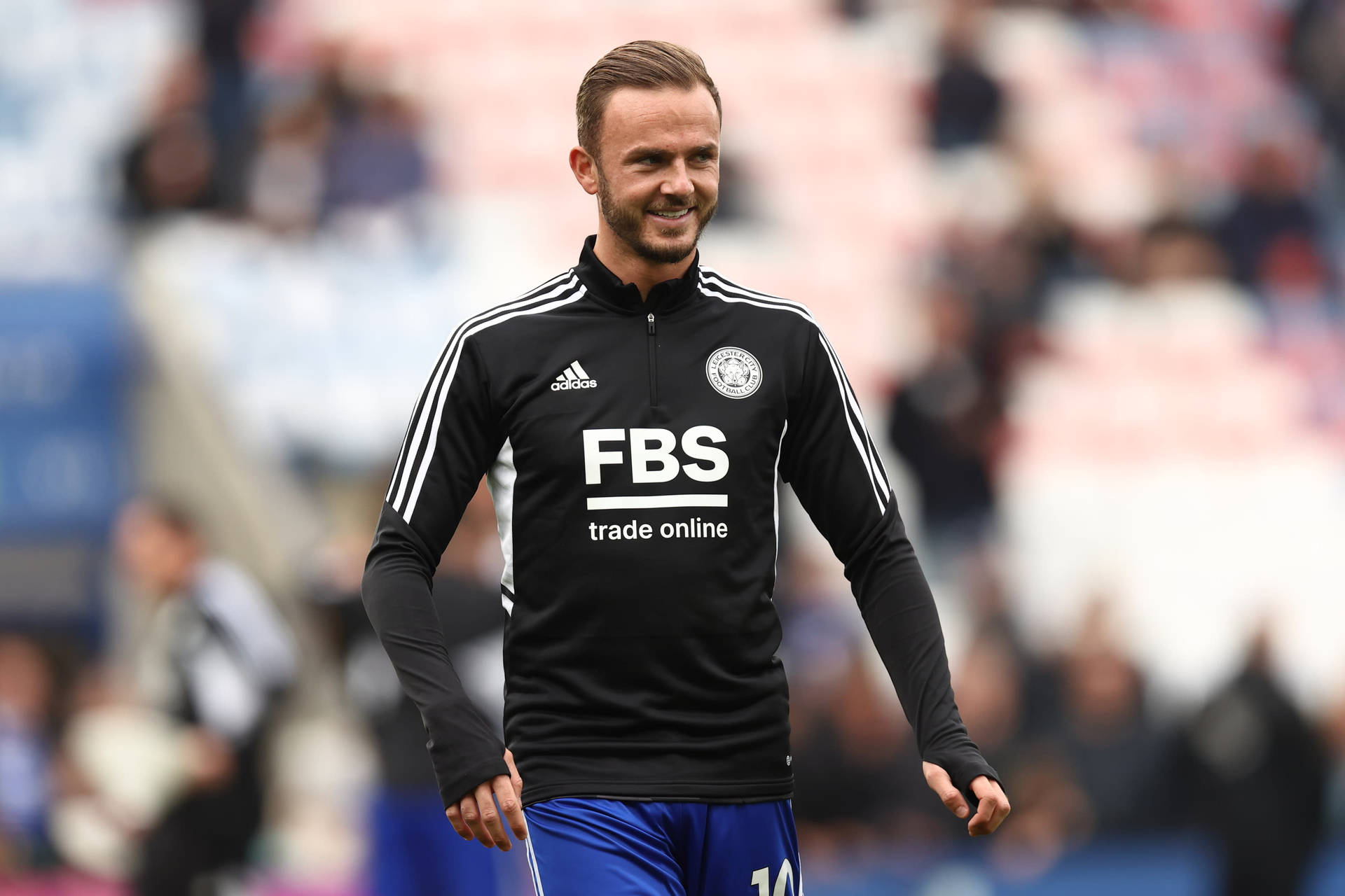 James Maddison Happy Entrance Background