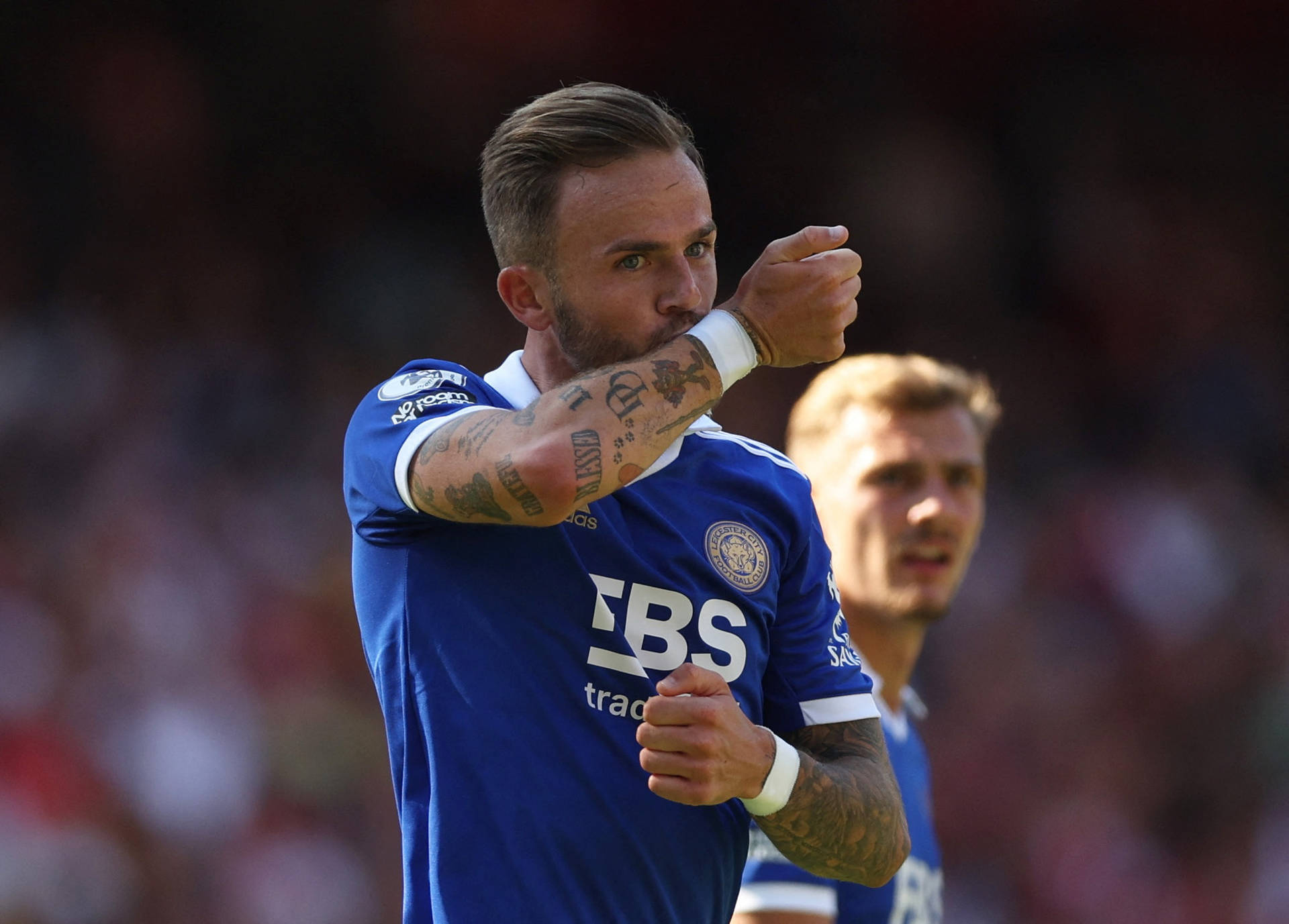 James Maddison Kissing Sweatband