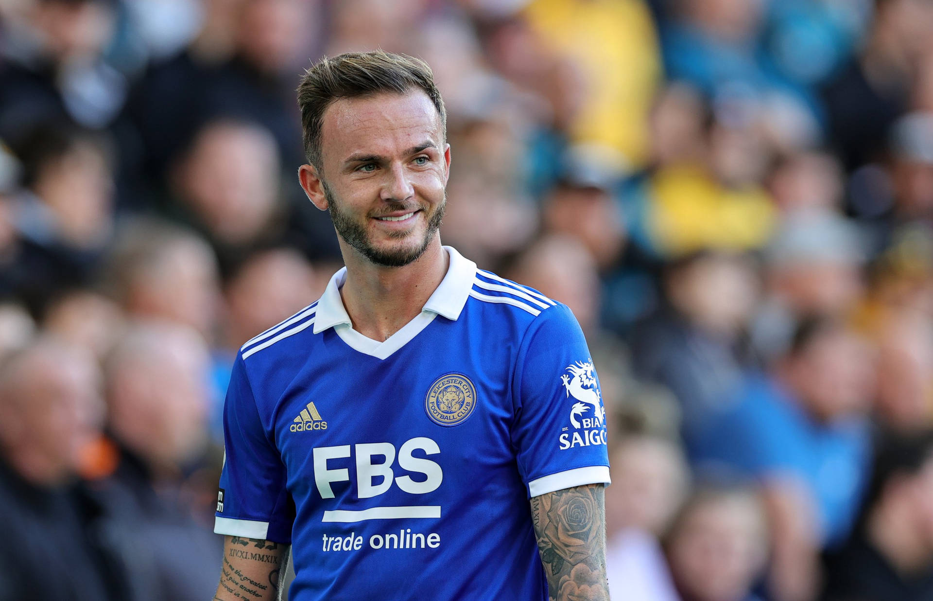 James Maddison Smiling