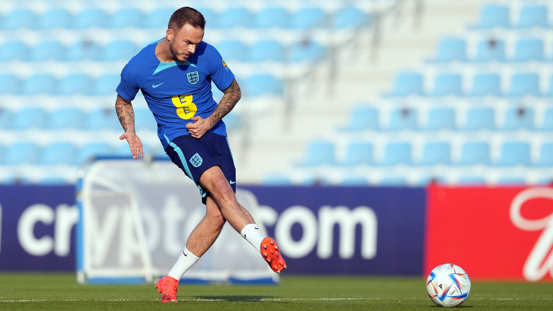 James Maddison Training