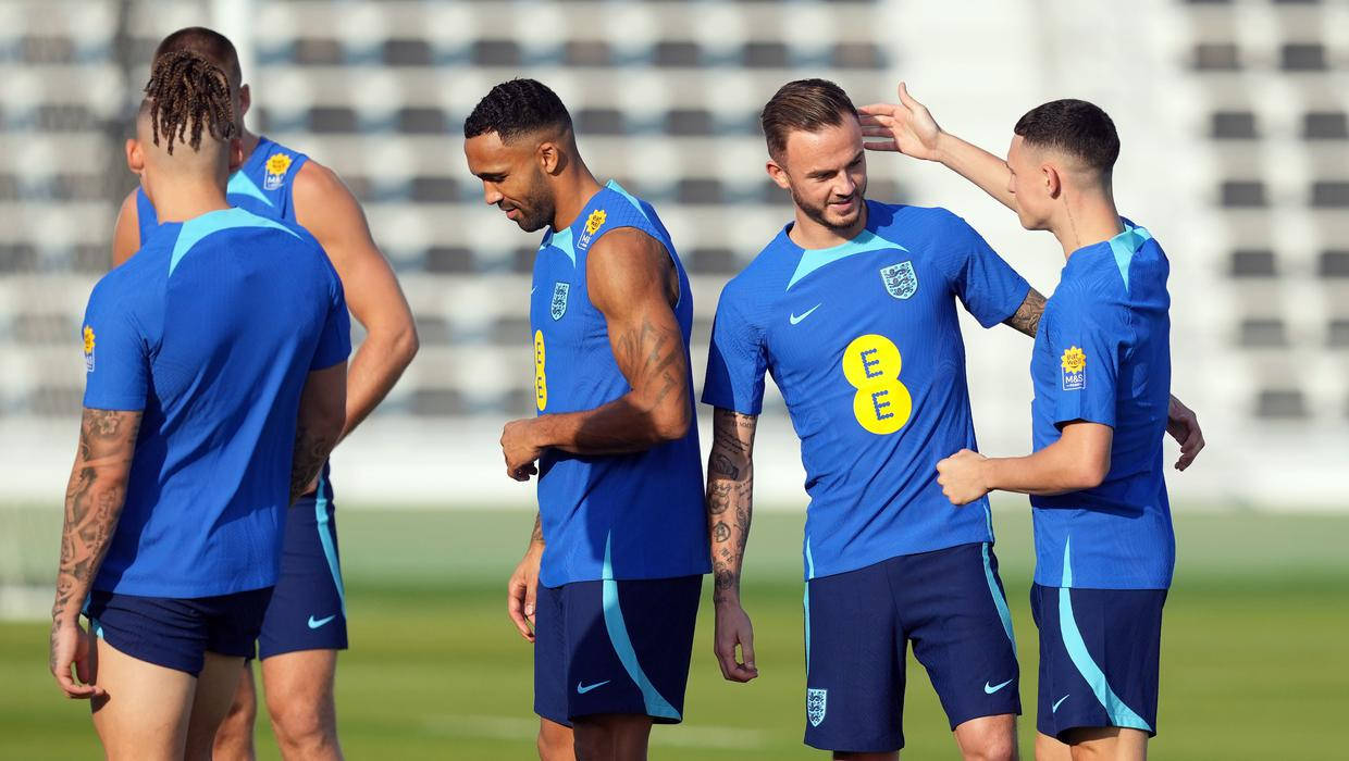 James Maddison With Buddies