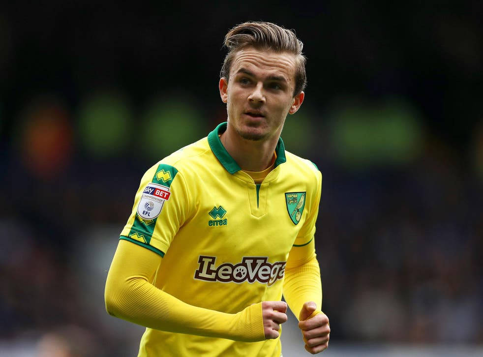 James Maddison Yellow Background