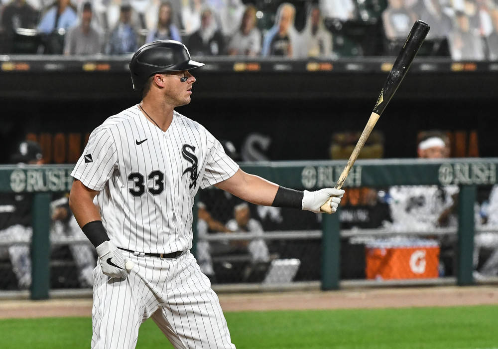 James Mccann Feeling Out Bat