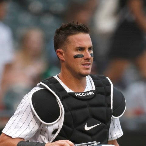 James Mccann With Eye Black