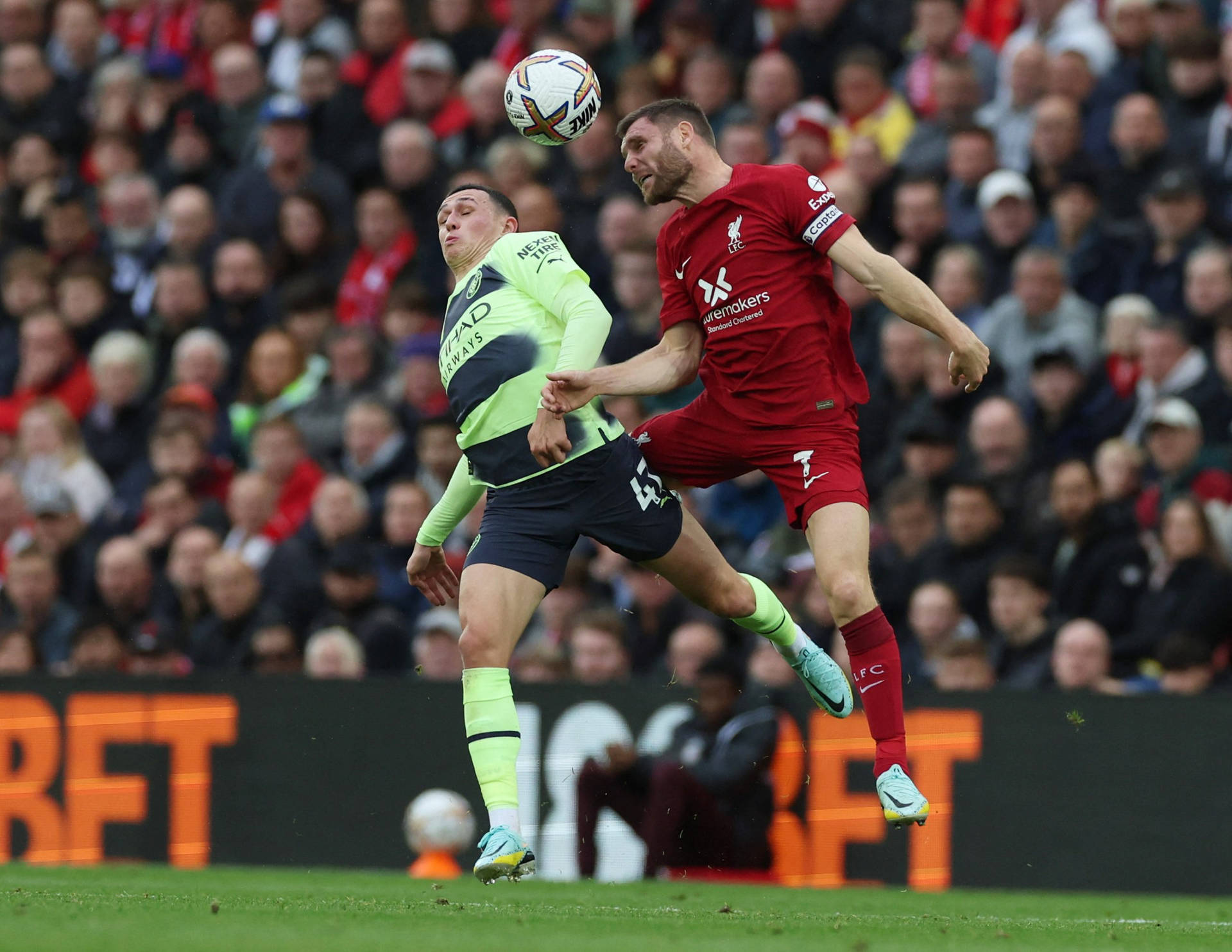 James Milner Air Duel Background