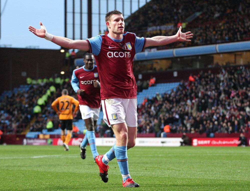 James Milner Arms Wide Open