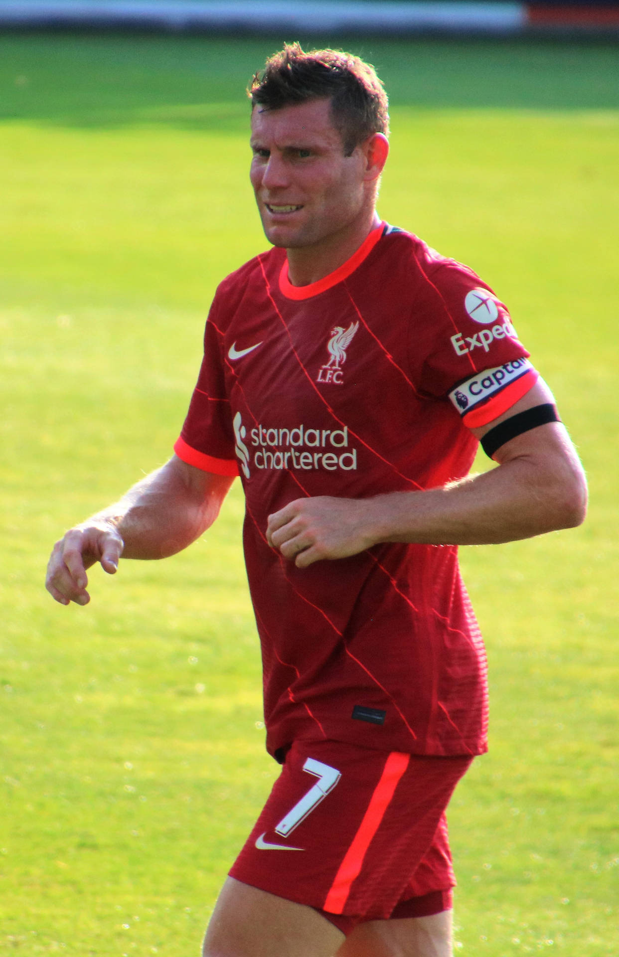 James Milner Lfc Player Portrait Background