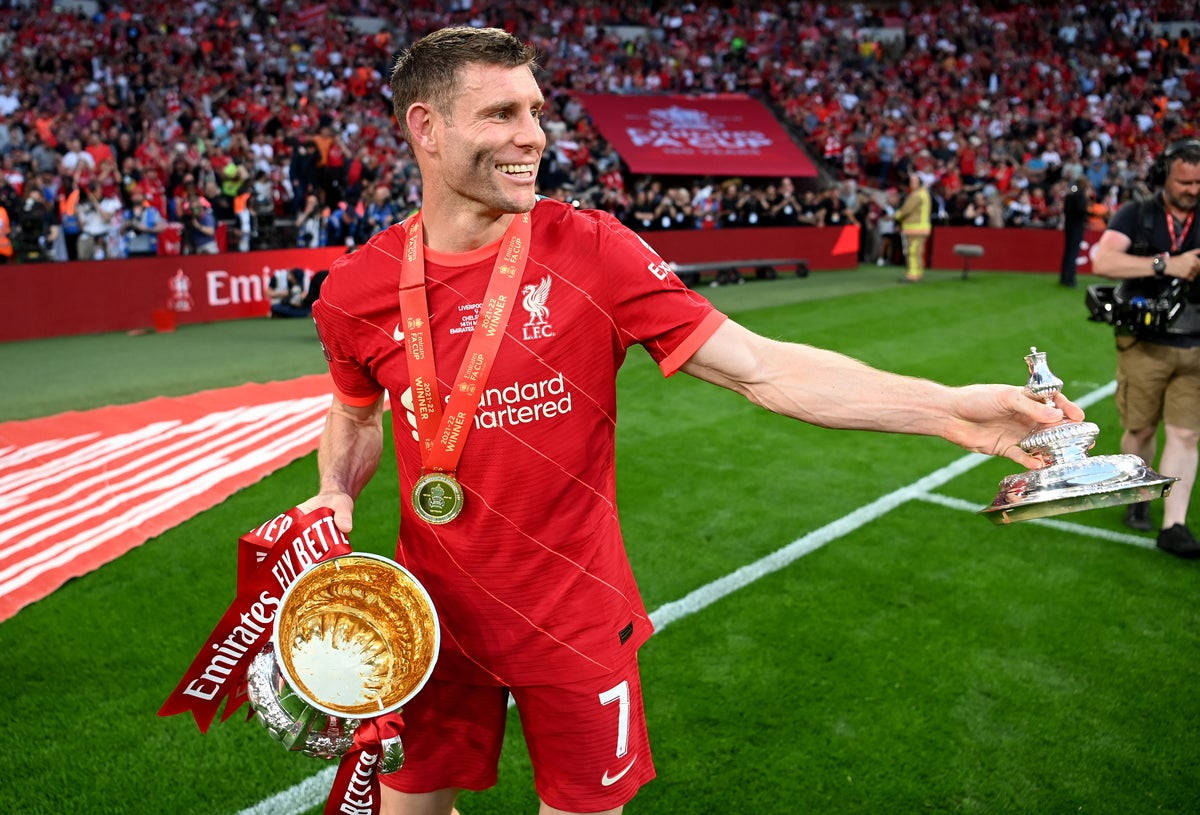 James Milner Trophy Lid