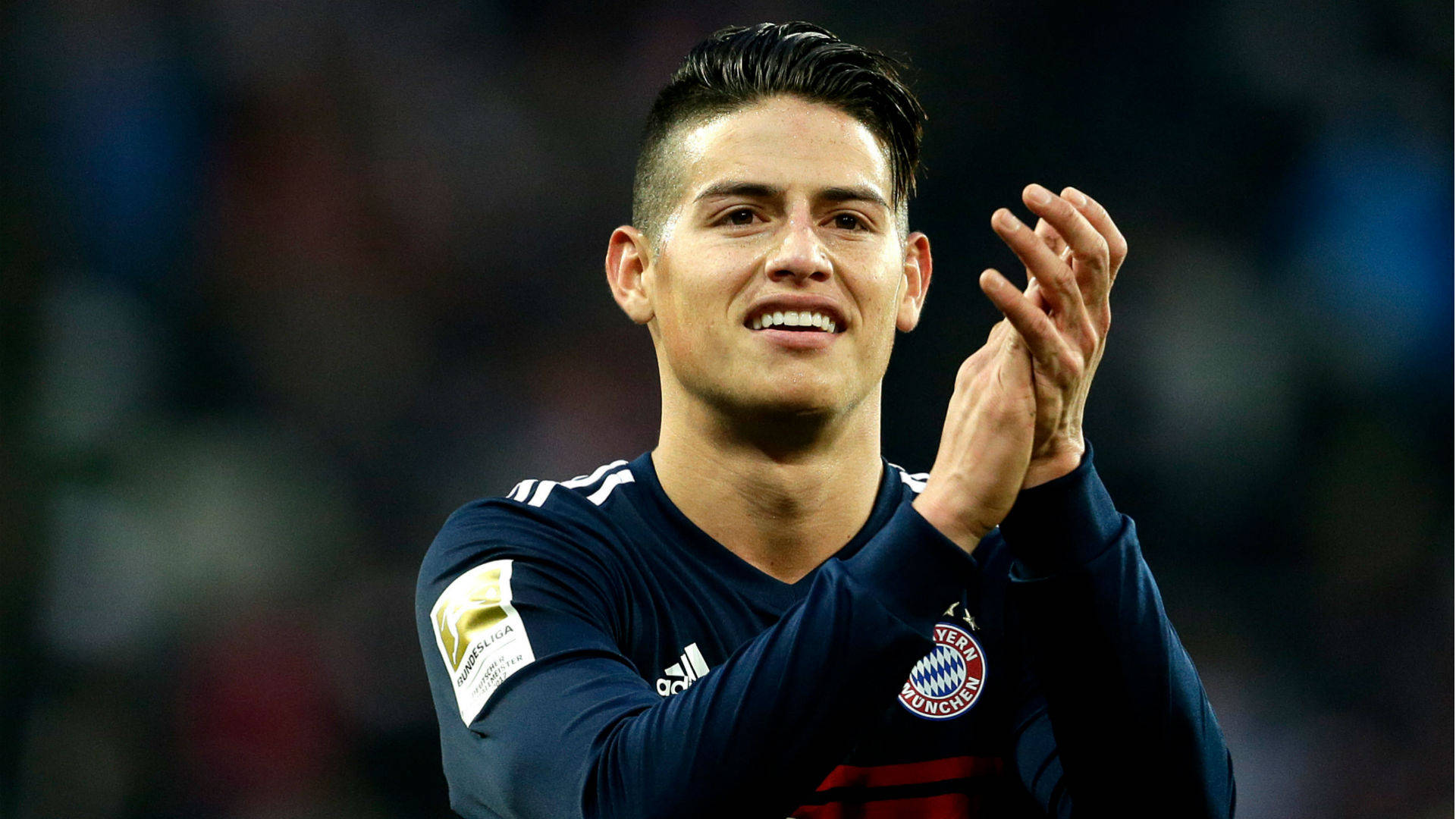 James Rodriguez Clapping Hands