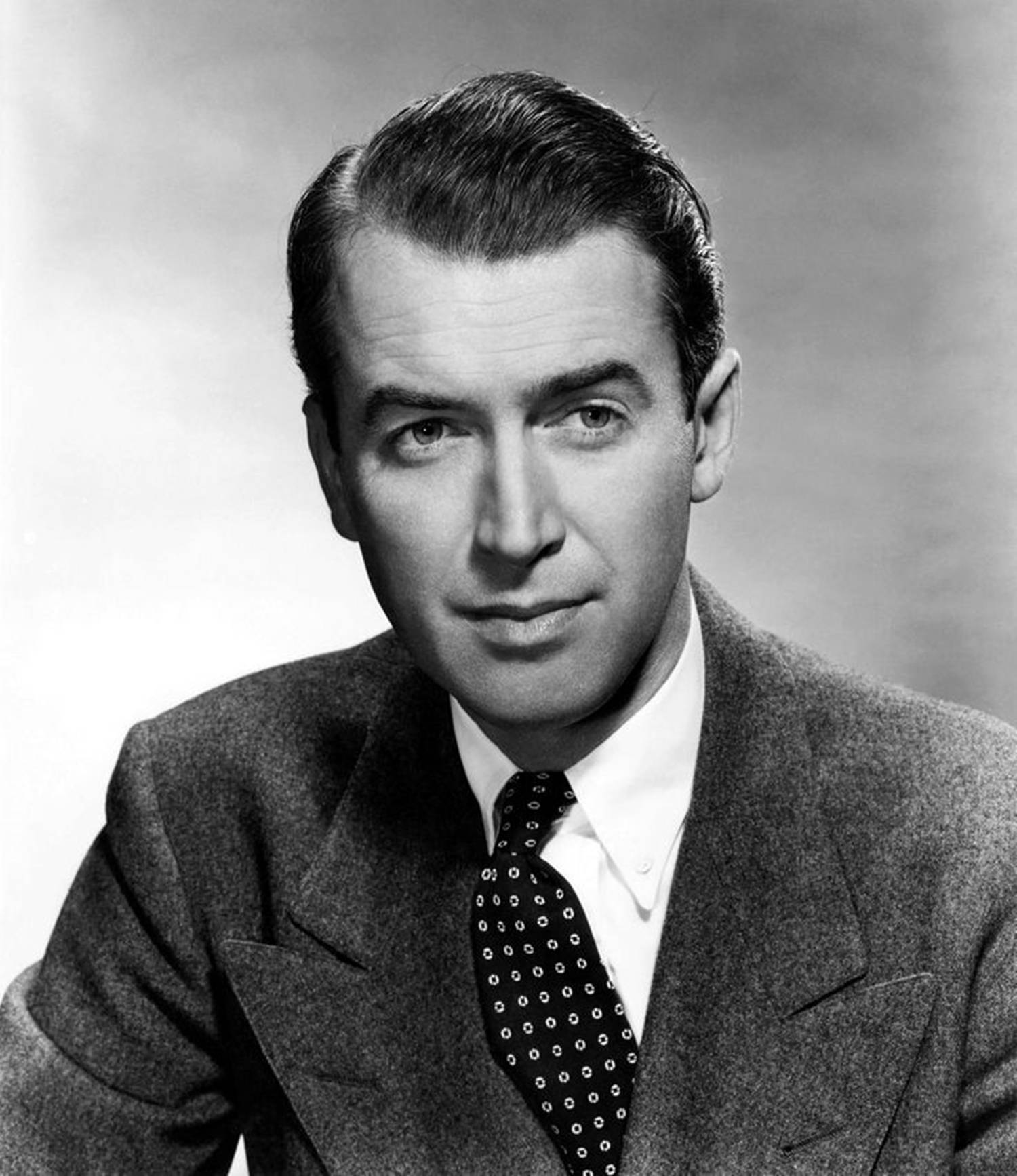 James Stewart Monochrome Background