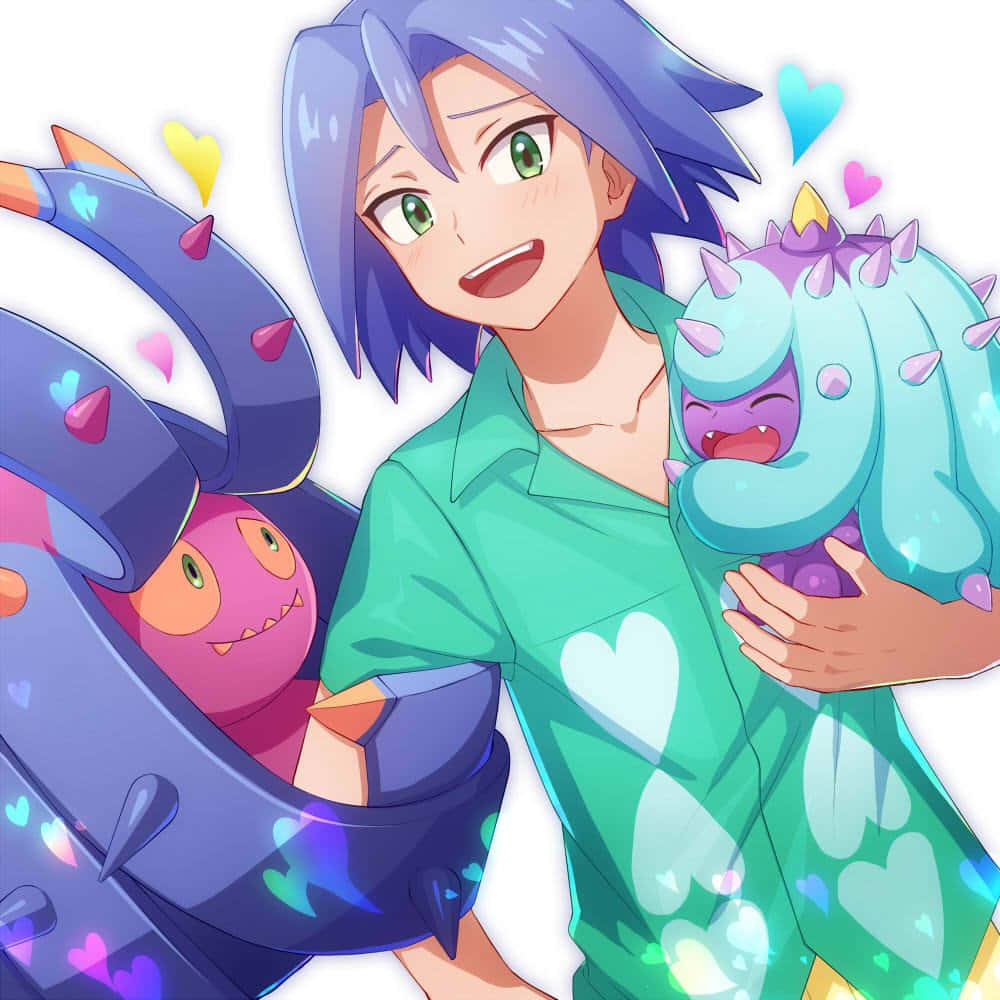 James, Toxapex, And Mareanie Background