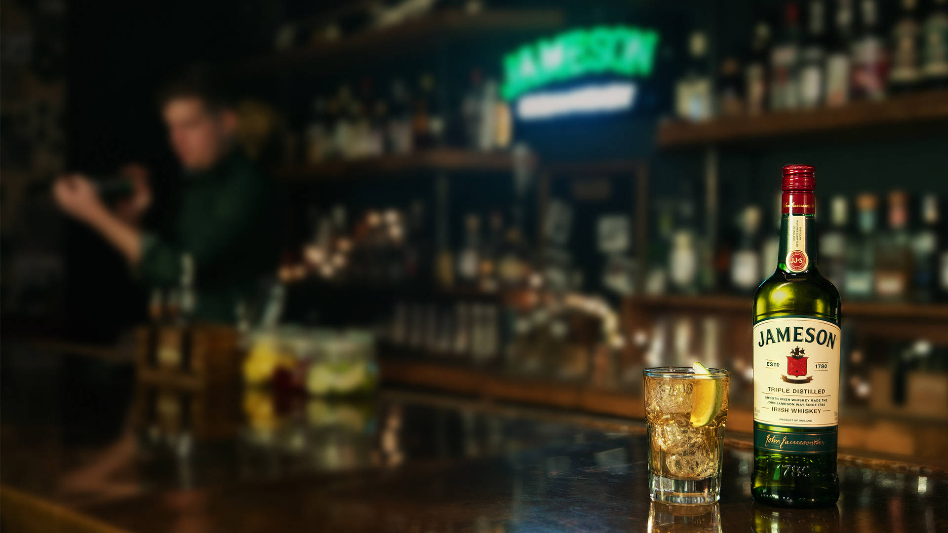 Jameson Bar And Drinks Background