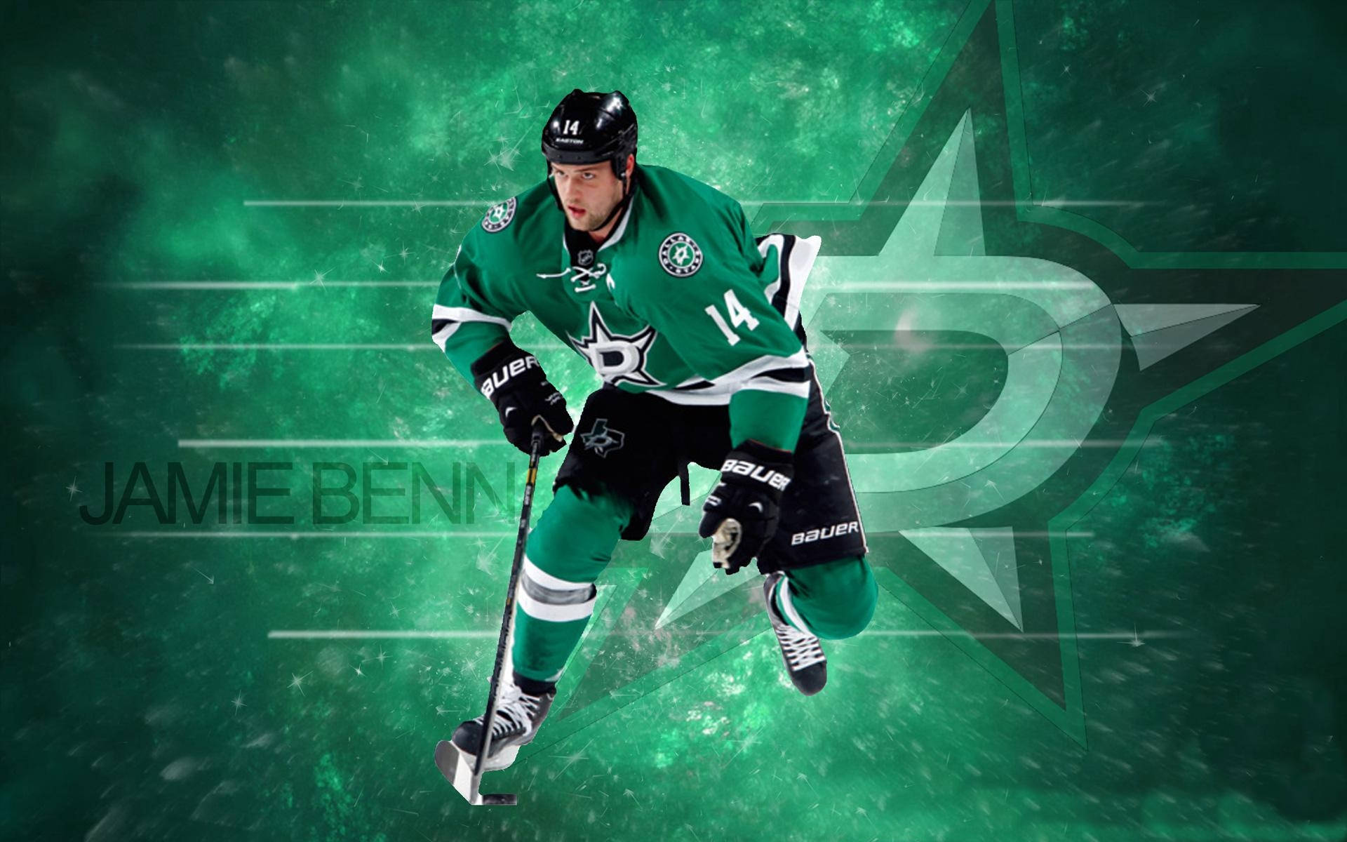 Jamie Benn Green Poster Fanart