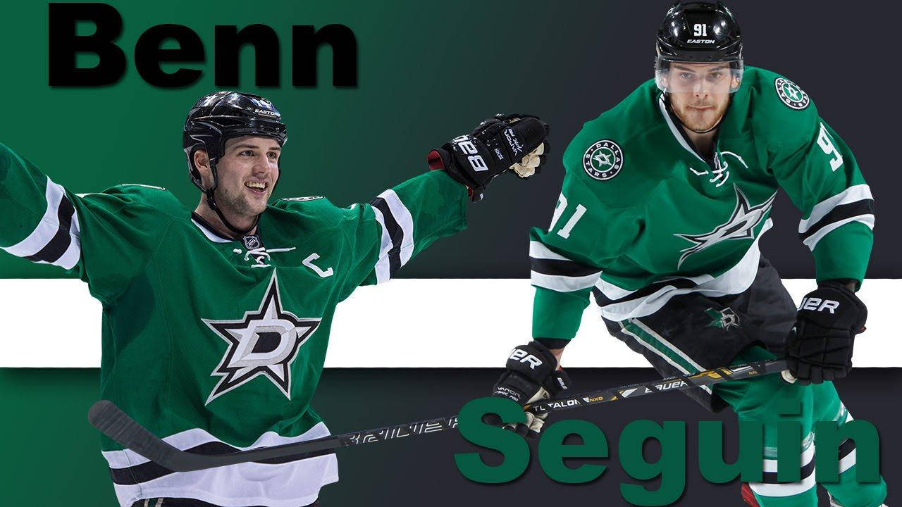 Jamie Benn With Tyler Seguin Poster Fanart