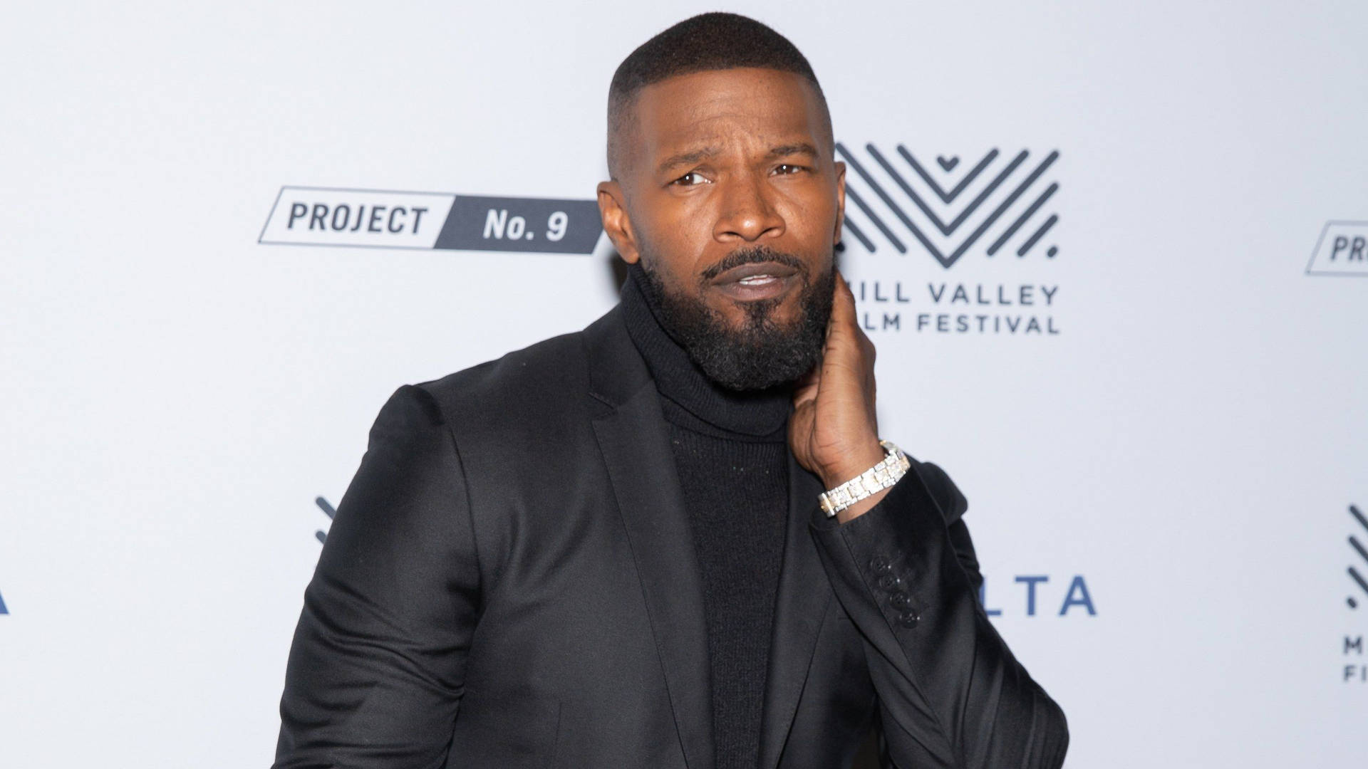 Jamie Foxx At The Mill Valley Film Festival Background
