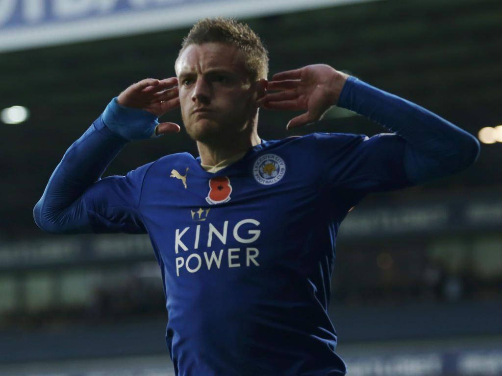 Jamie Vardy Hands Ears Background