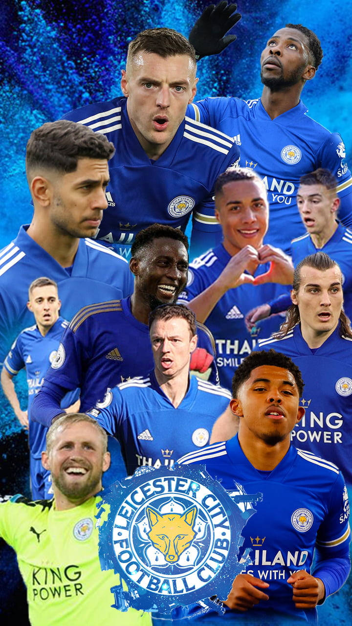 Jamie Vardy Leicester Squad Phone Background