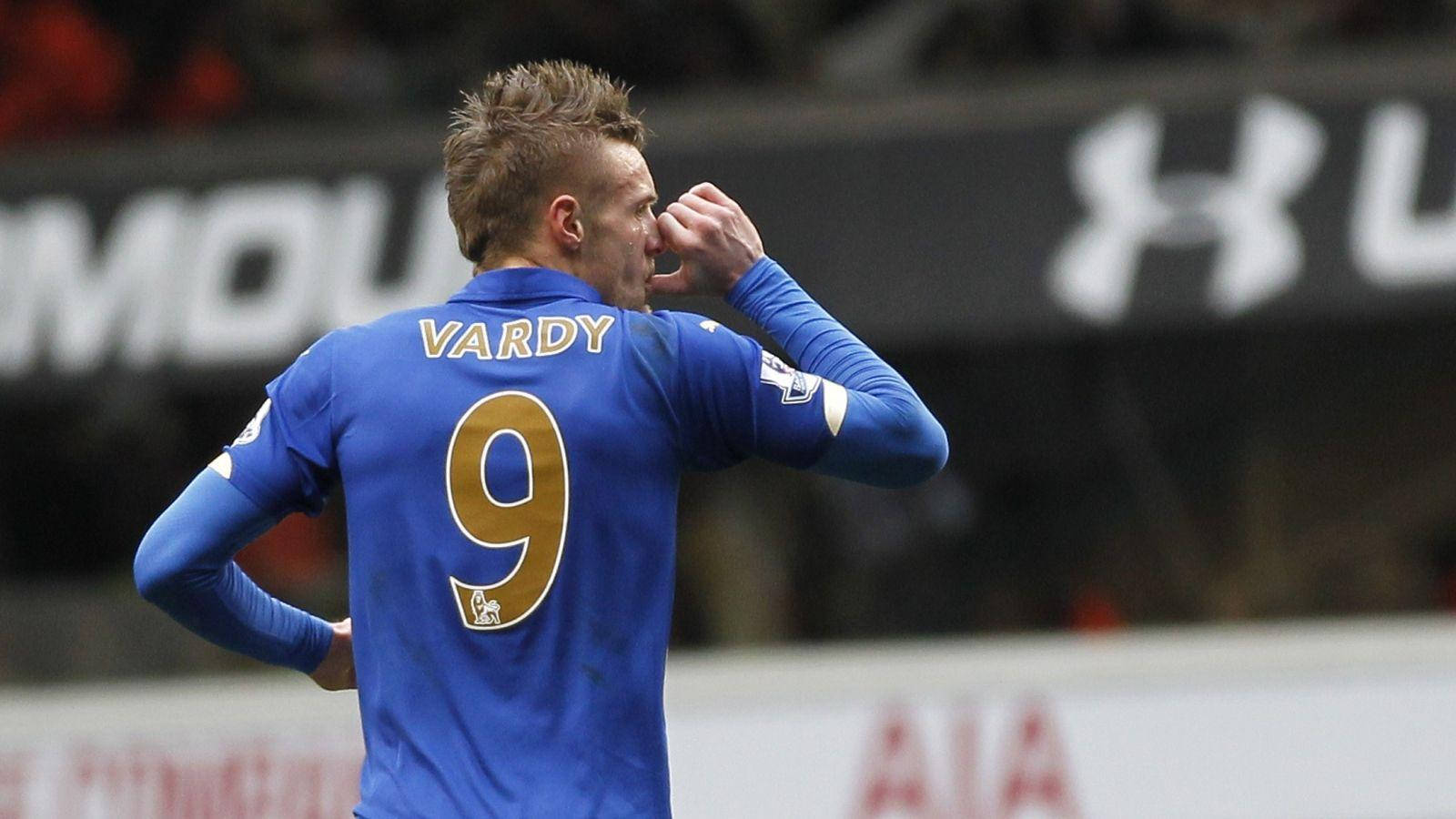 Jamie Vardy Sucking Thumb Background