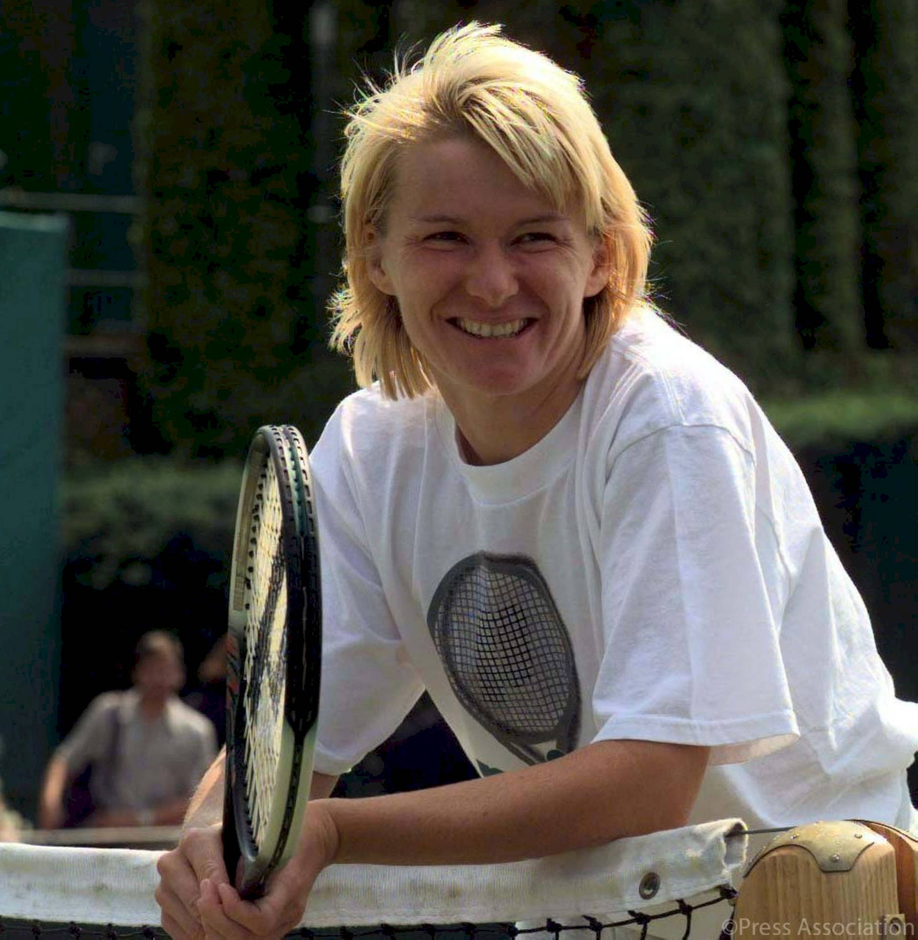 Jana Novotna - A True Champ Of Tennis Background