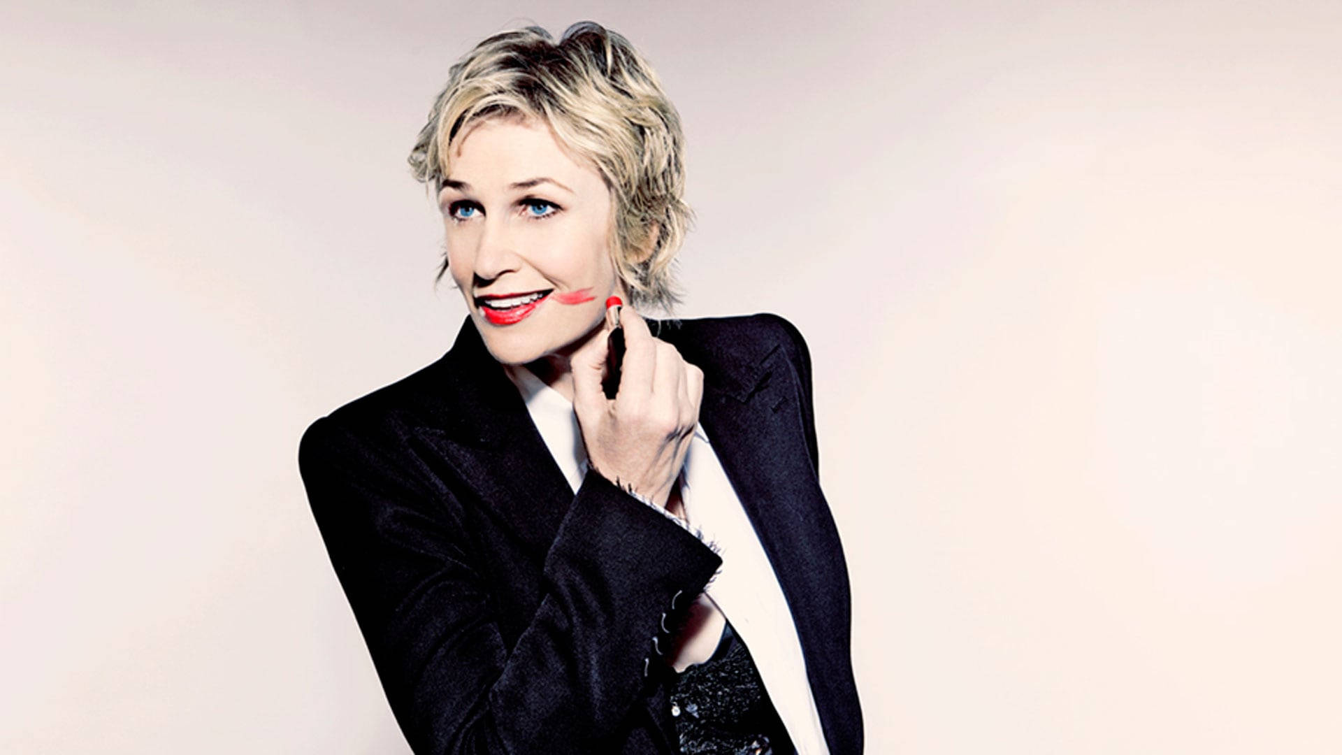 Jane Lynch Lipstick Tuxedo