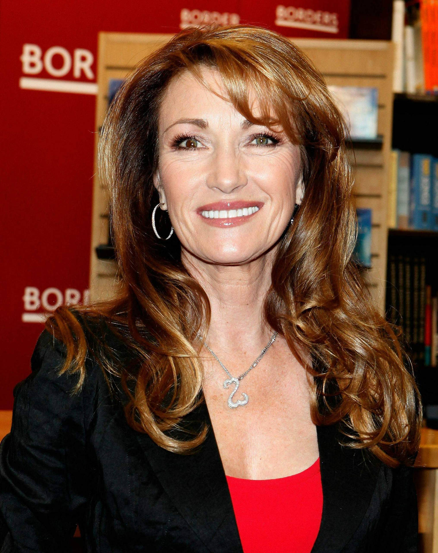 Jane Seymour Book Signing Background