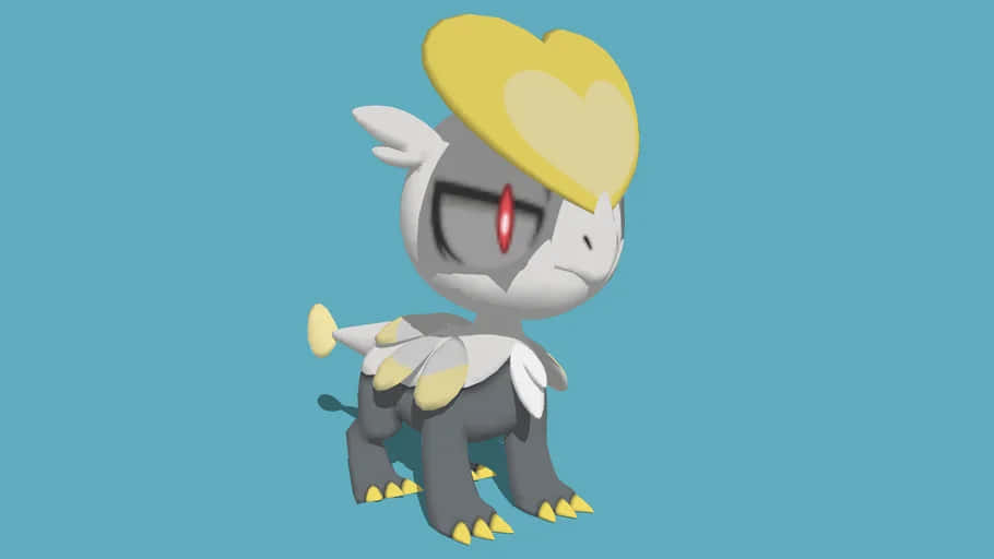 Jangmo-o On Teal Background