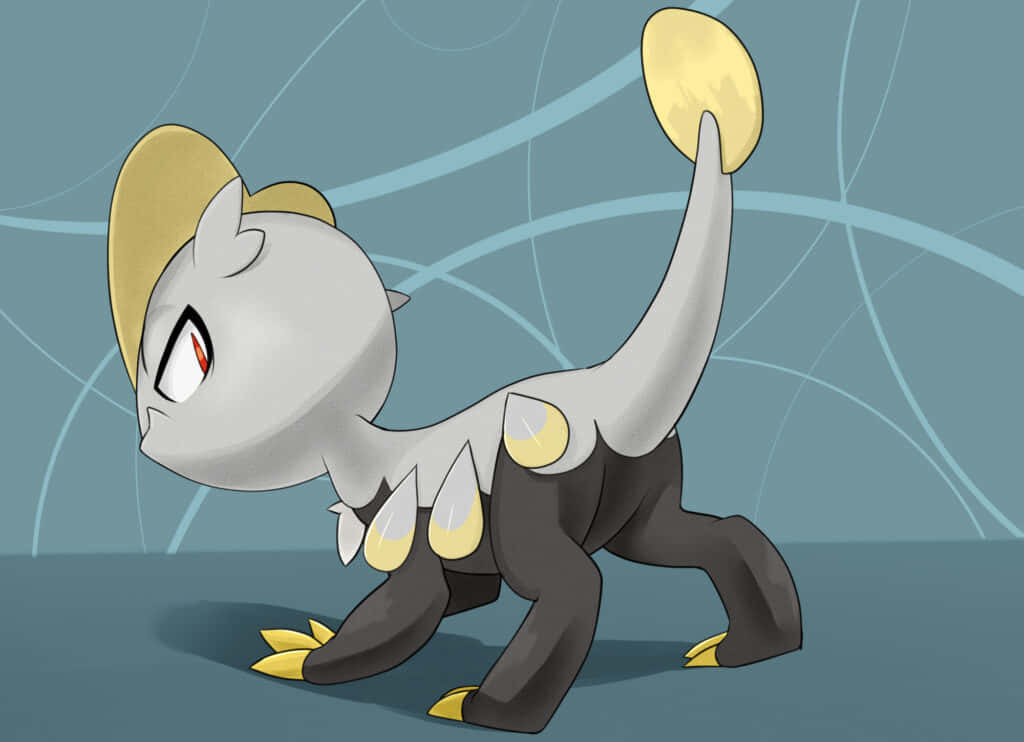 Jangmo-o Raising Its Tail