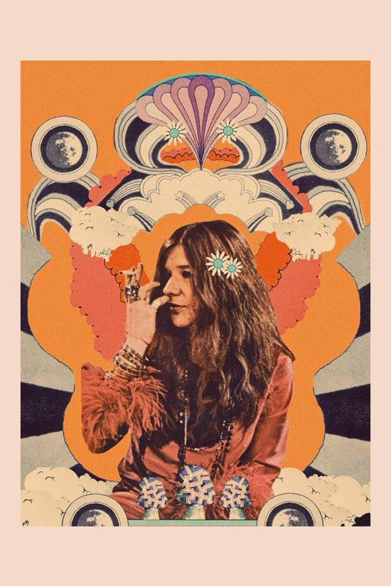 Janis Joplin Digital Art