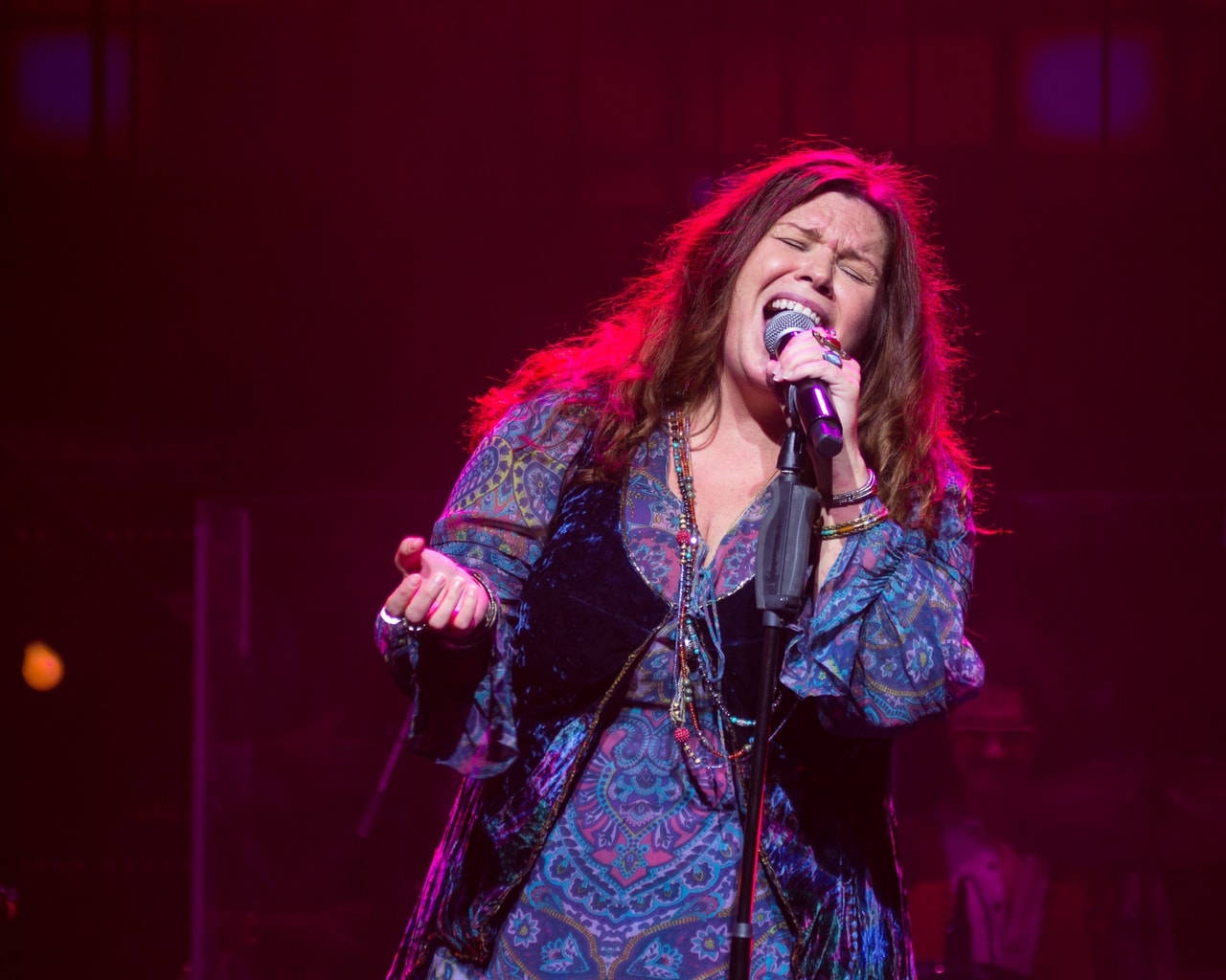 Janis Joplin Stage Performance