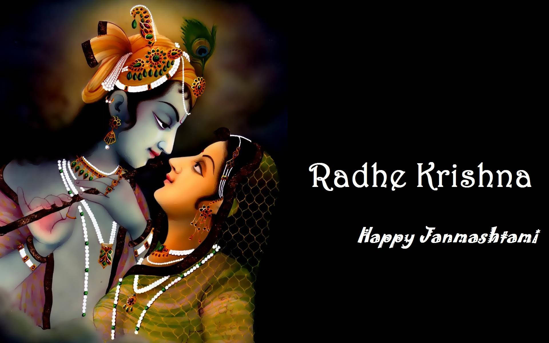 Janmashtami Radha Krishna Background