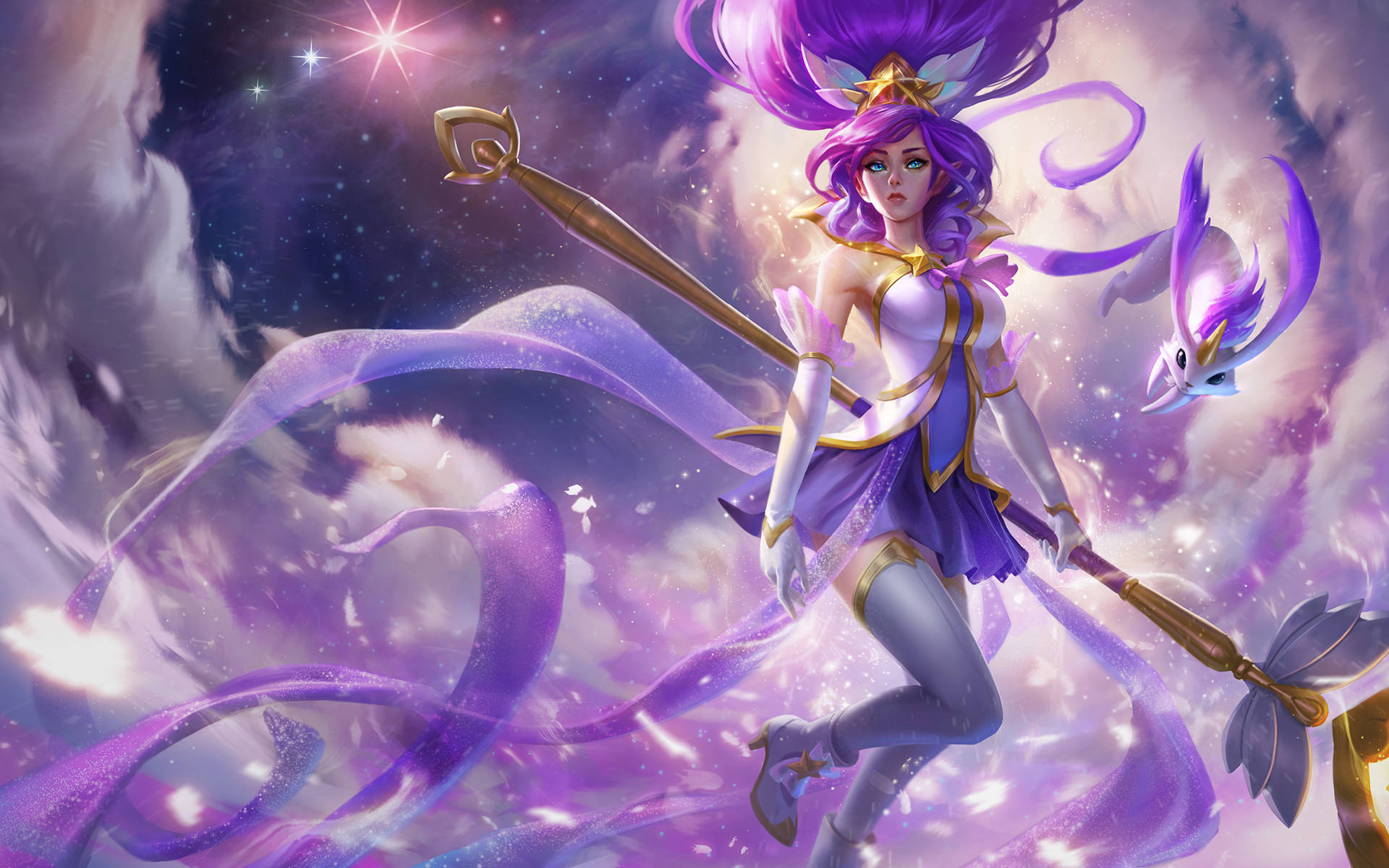 Janna 4k League Of Legends Background