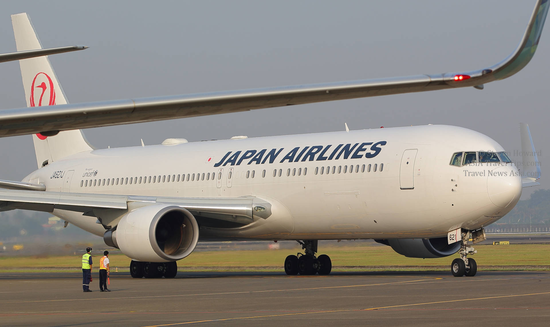 Japan Airlines Aircraft Marshals