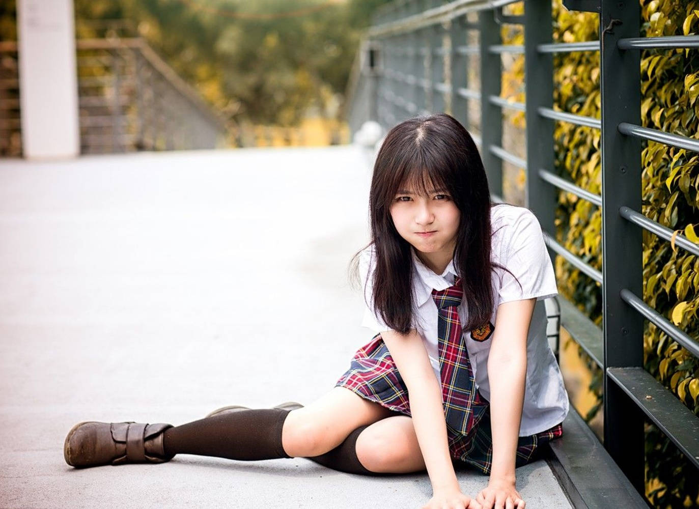 Japan Girl School Uniform Background