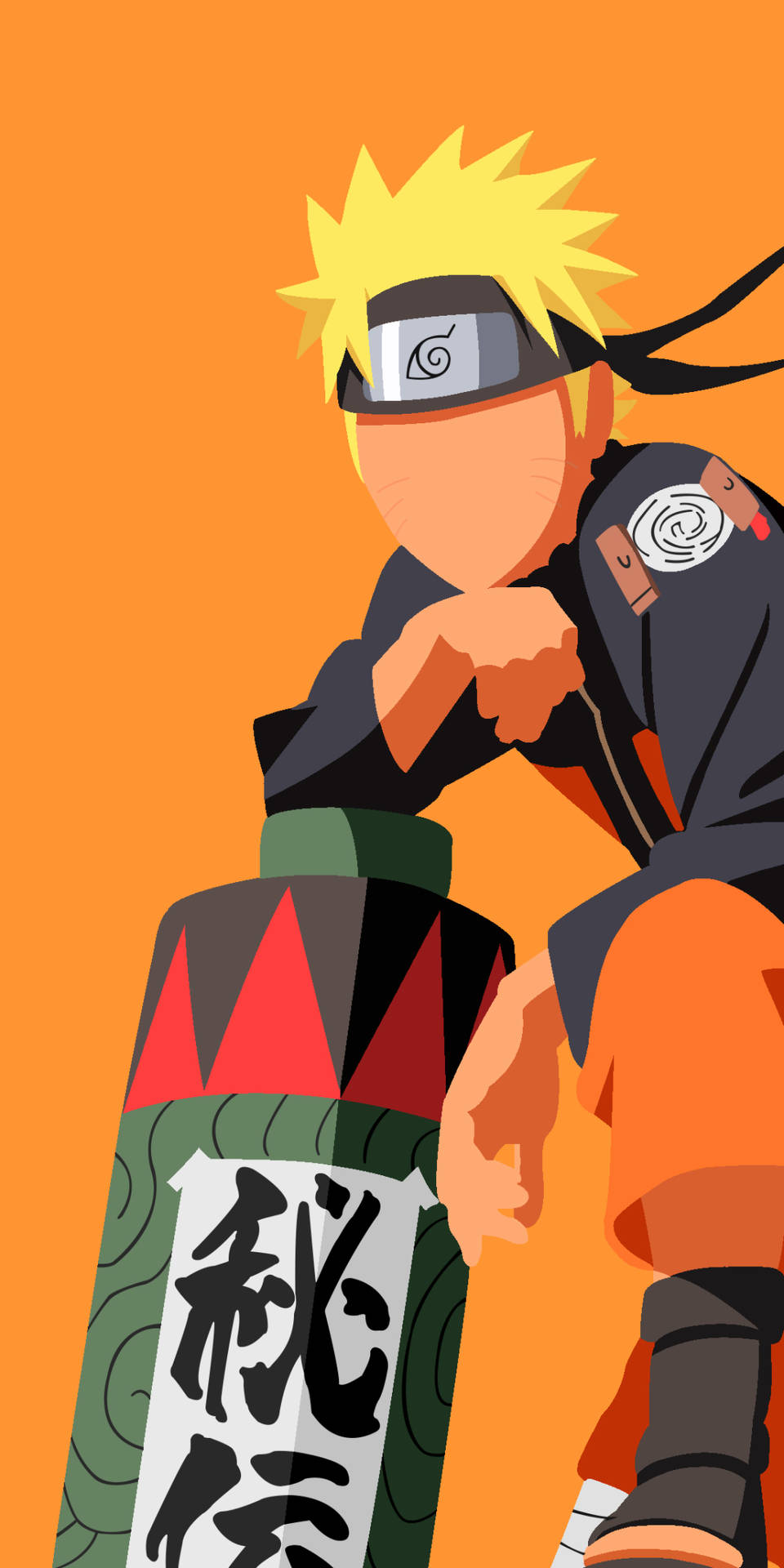 Japanese Anime Character Naruto Mobile 4k Background