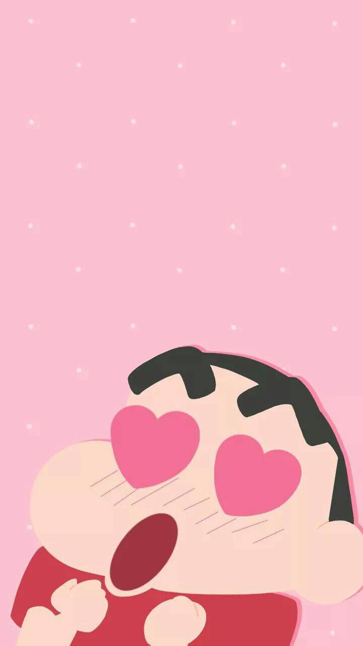 Japanese Anime Character Shin Chan Iphone Background