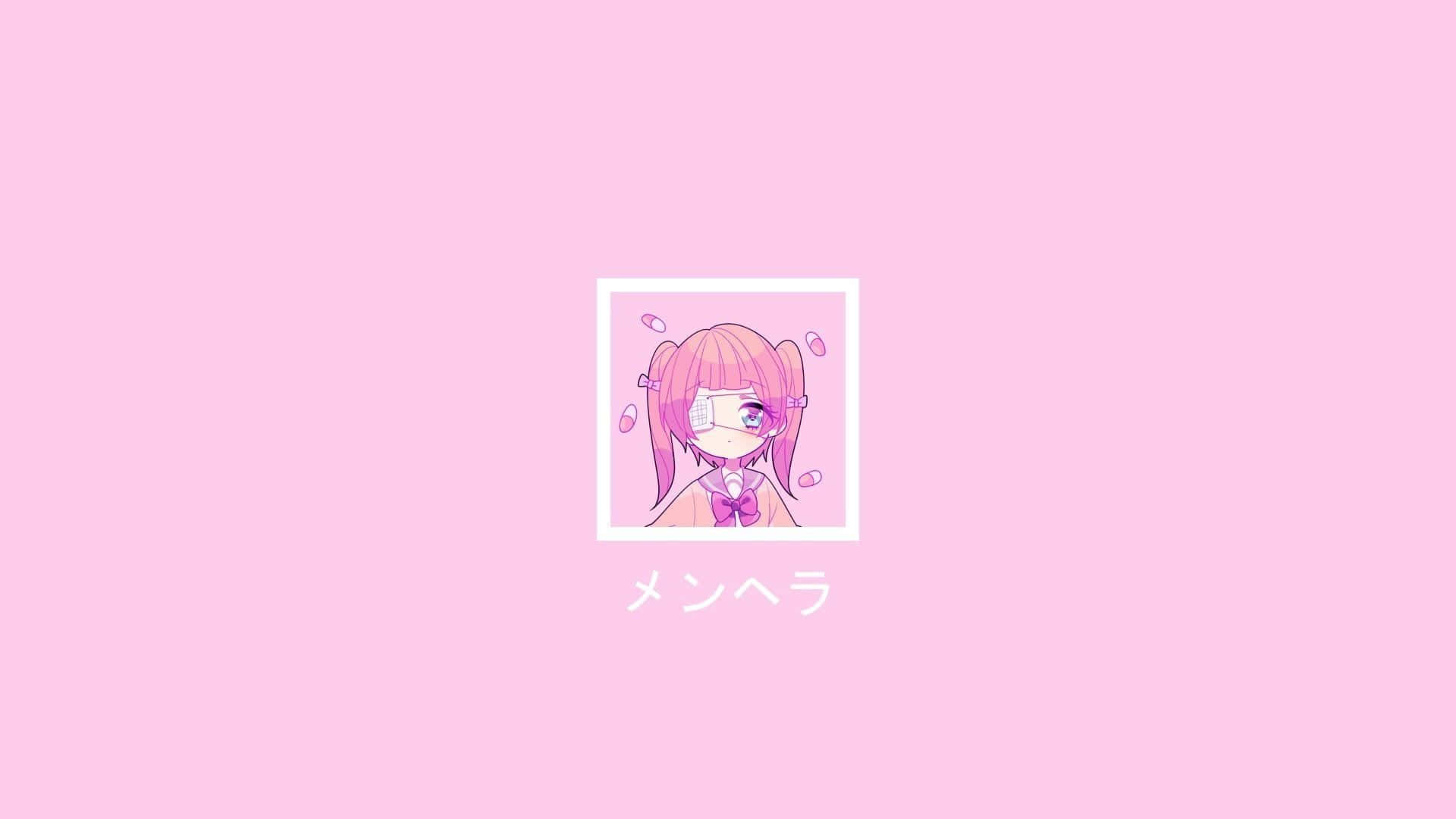 Japanese Anime Girl Desktop Pink Aesthetic