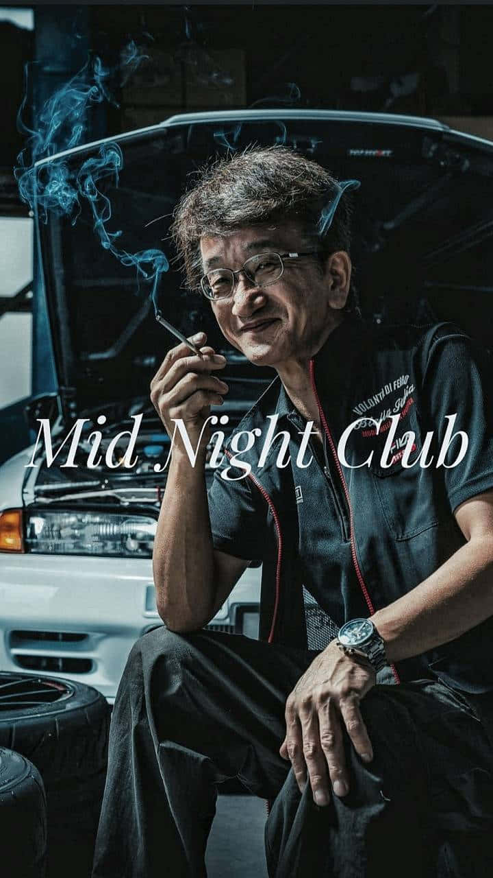 Japanese Car Engineer Smokey Nagata Background