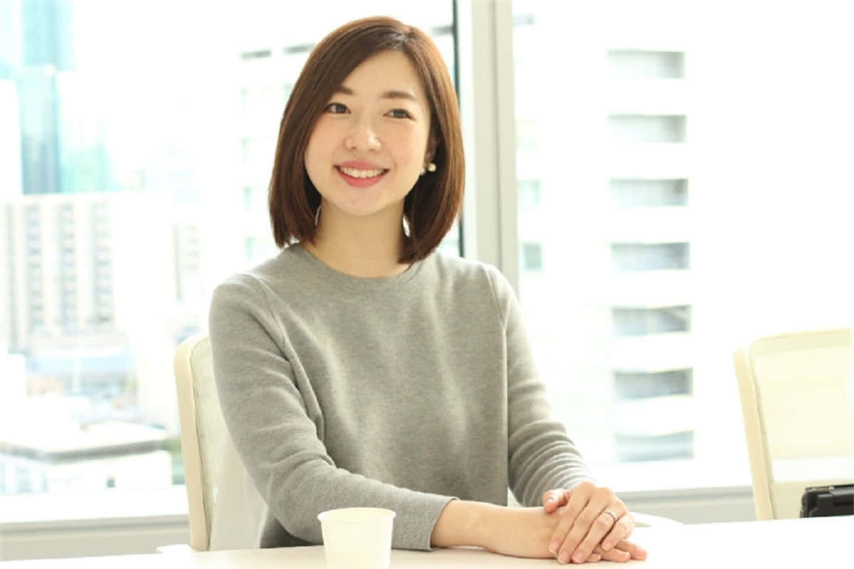 Japanese Corporate Women Background