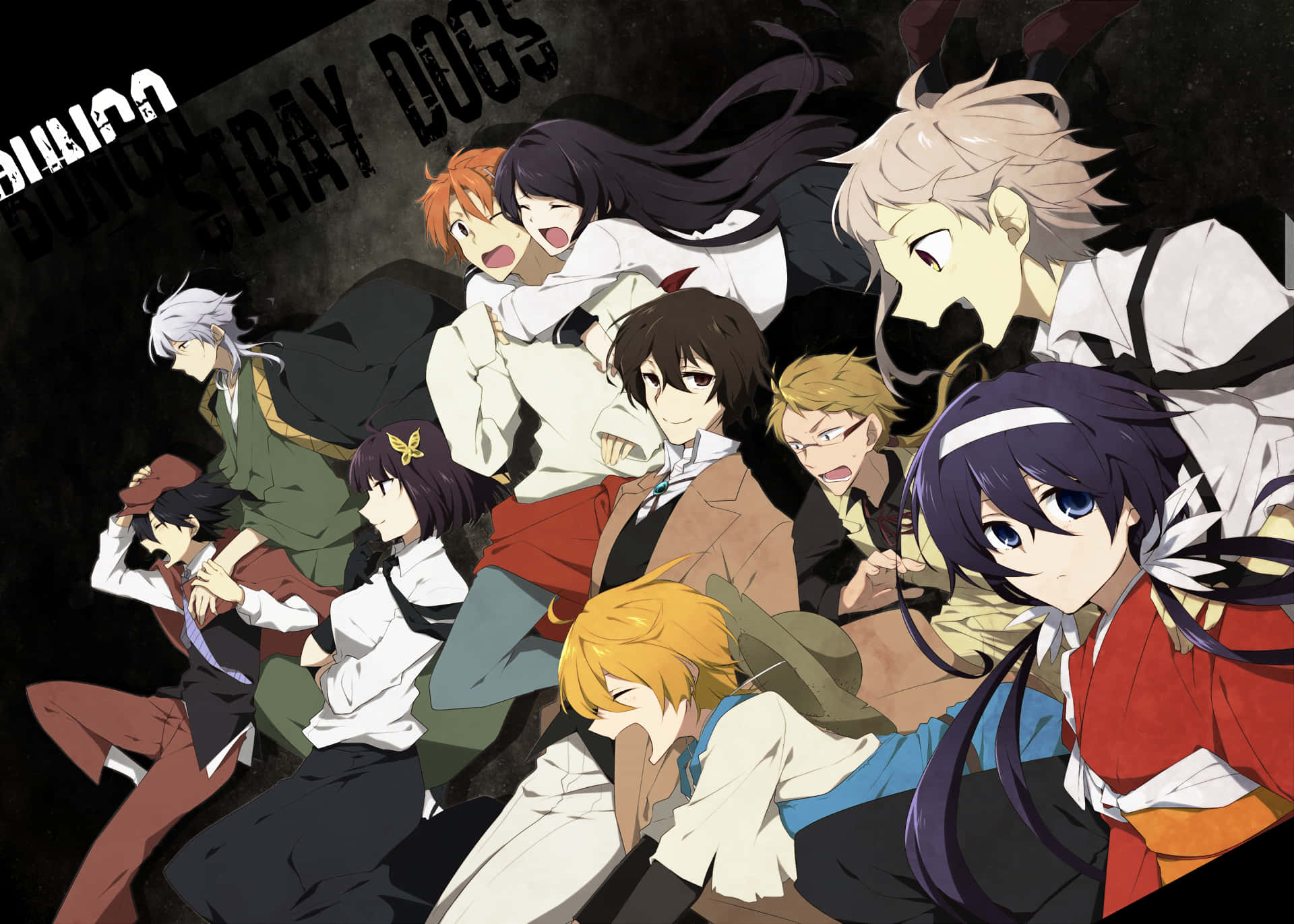 Japanese Manga Bungou Stray Dogs Background