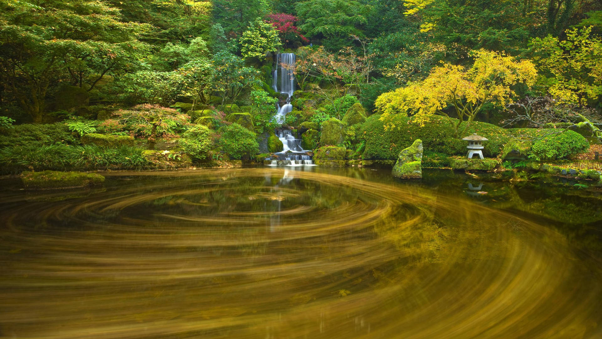 Japanese Nature Beauty Background