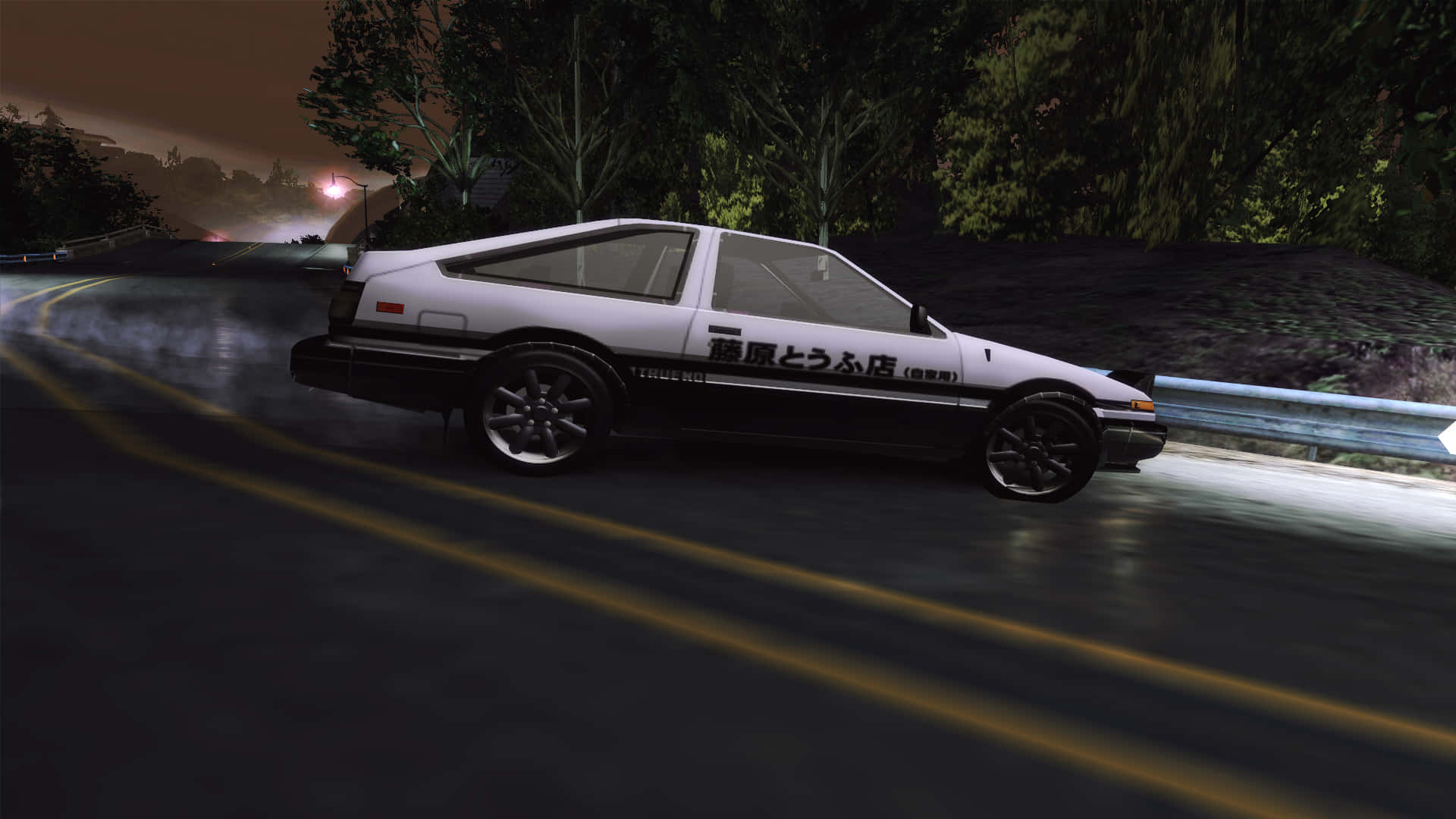 Japanese Race Icon - The Toyota Corolla Ae86 Background