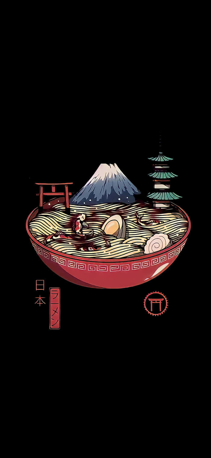 Japanese Ramen Digital Art