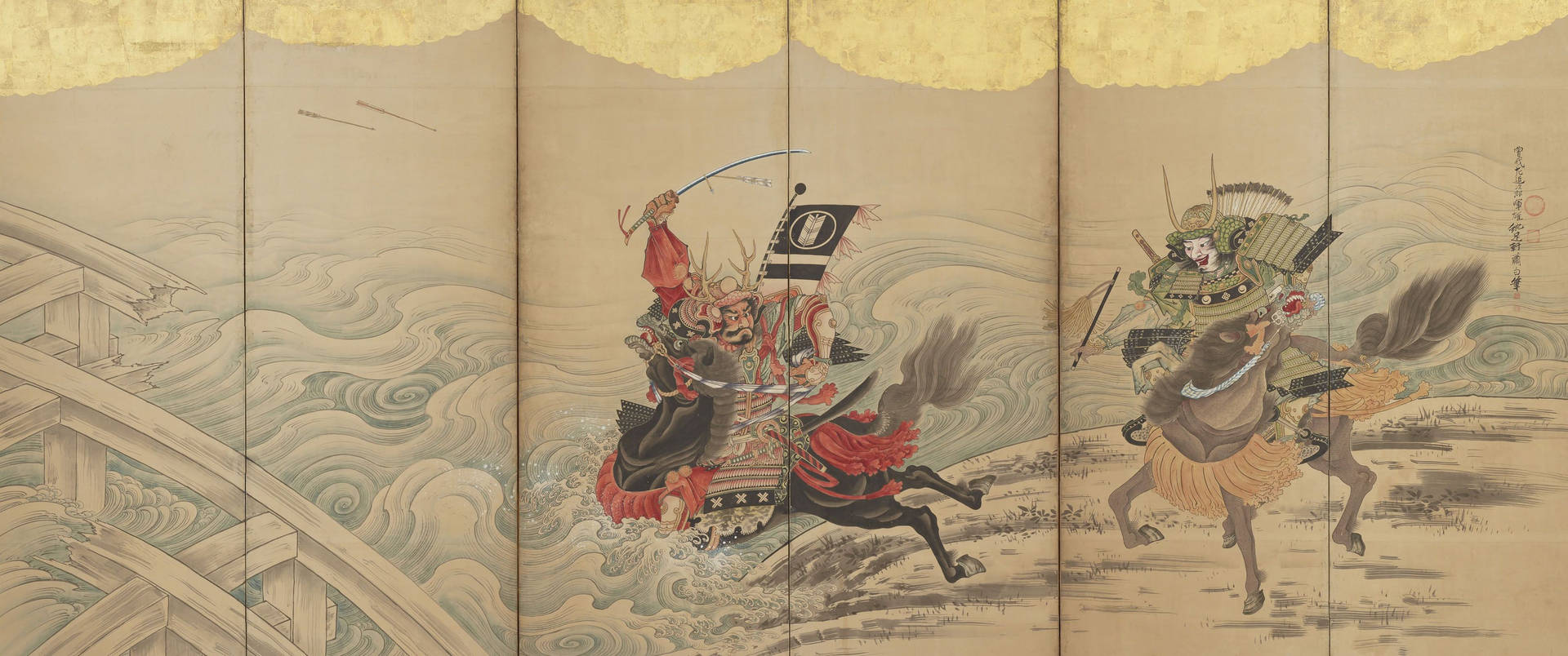 Japanese Samurai Traditional Painting