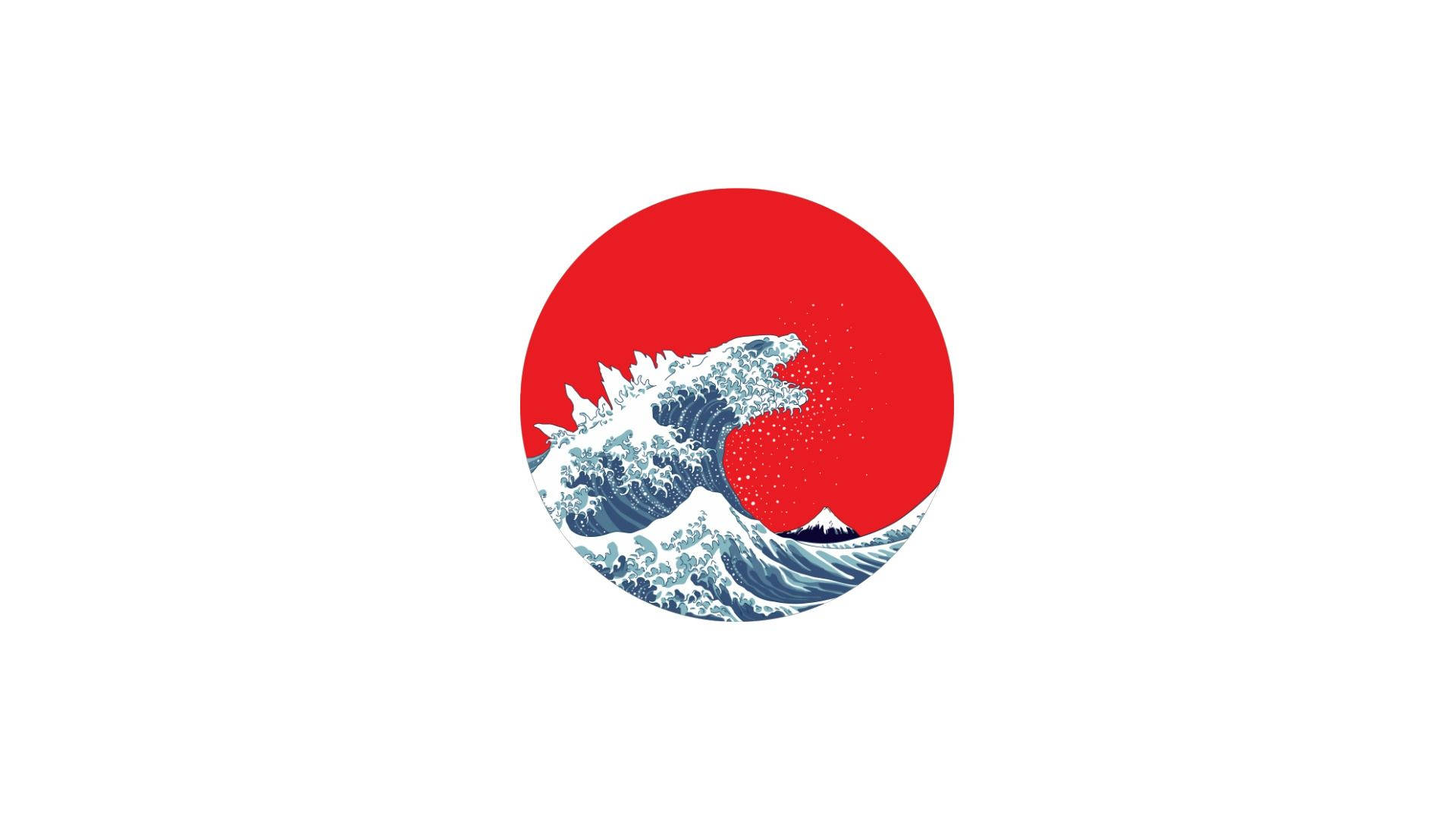 Japanese Waves And Godzilla
