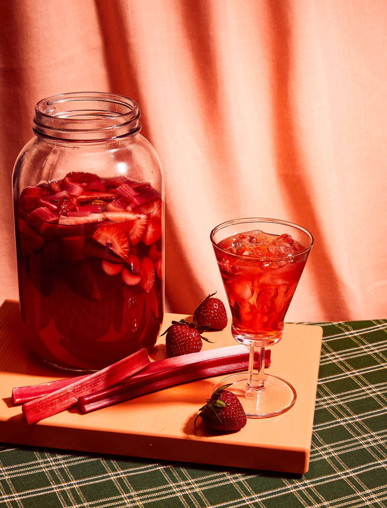 Jar Of Strawberry Cordial